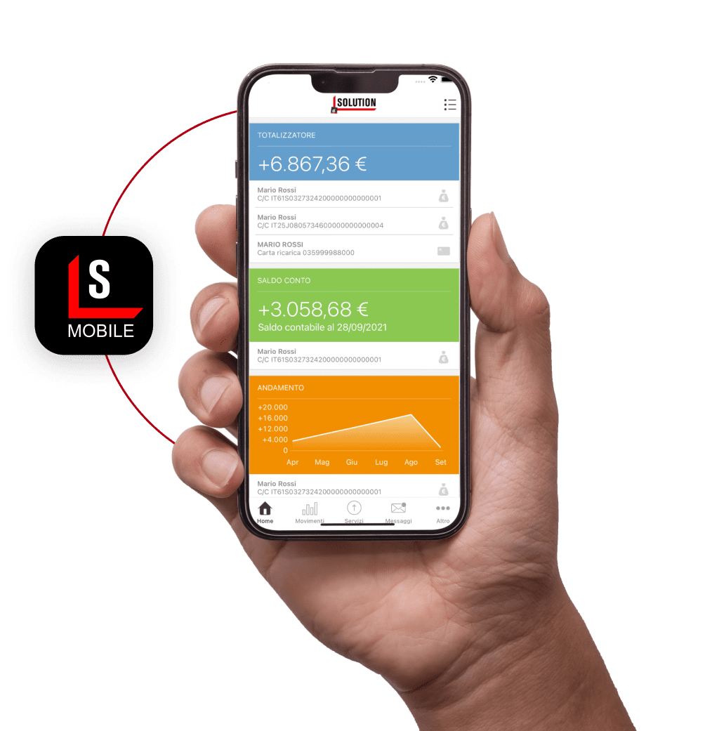 Soluzione Banking app Mobile